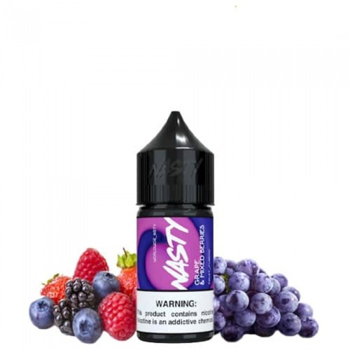 Nasty Juice Grape Mixed Berries 30ML Premium Salt Likit  en uygun fiyatlar ile eliptod.com da! Nasty Juice Grape Mixed Berries 30ML Premium Salt Likit özellikleri, fiyatı, incelemesi, yorumları ve taksit seçenekleri için hemen tıklayın!