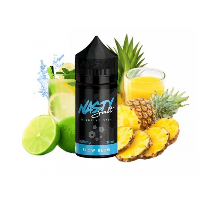 Nasty Juice Slow Blow 30ML Premium Salt Likit  en uygun fiyatlar ile eliptod.com da! Nasty Juice Slow Blow 30ML Premium Salt Likit özellikleri, fiyatı, incelemesi, yorumları ve taksit seçenekleri için hemen tıklayın!