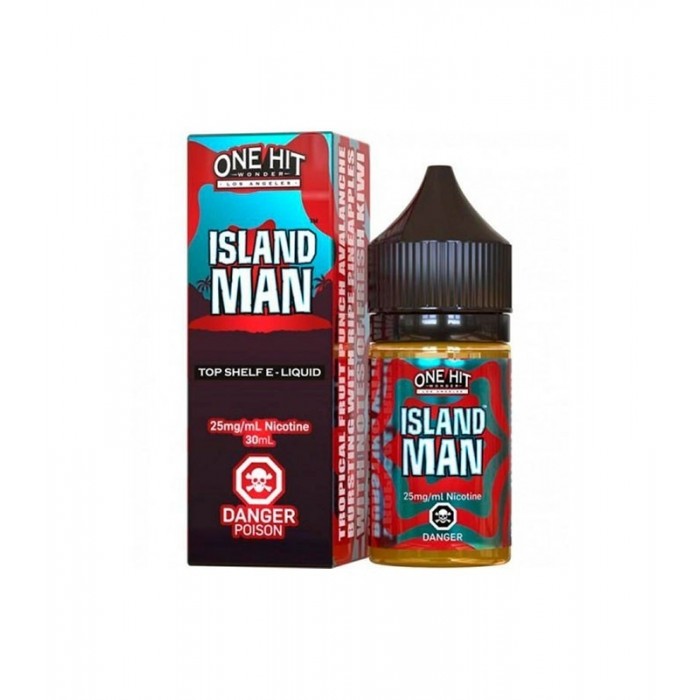 One Hit Wonder Island Man 30ML Premium Salt Likit  en uygun fiyatlar ile eliptod.com da! One Hit Wonder Island Man 30ML Premium Salt Likit özellikleri, fiyatı, incelemesi, yorumları ve taksit seçenekleri için hemen tıklayın!