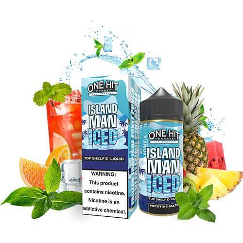 One Hit Wonder Island Man Iced 100ml Premium Likit