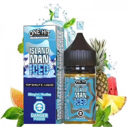 One Hit Wonder Island Man İced 30ml Premium Salt Likit