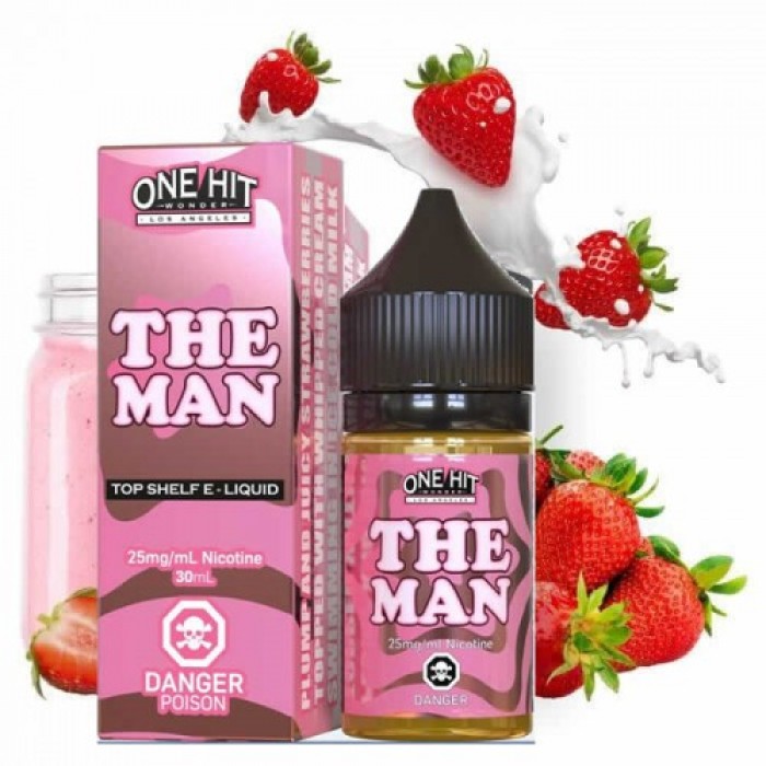 One Hit Wonder The Man 30ML Premium Salt Likit  en uygun fiyatlar ile eliptod.com da! One Hit Wonder The Man 30ML Premium Salt Likit özellikleri, fiyatı, incelemesi, yorumları ve taksit seçenekleri için hemen tıklayın!