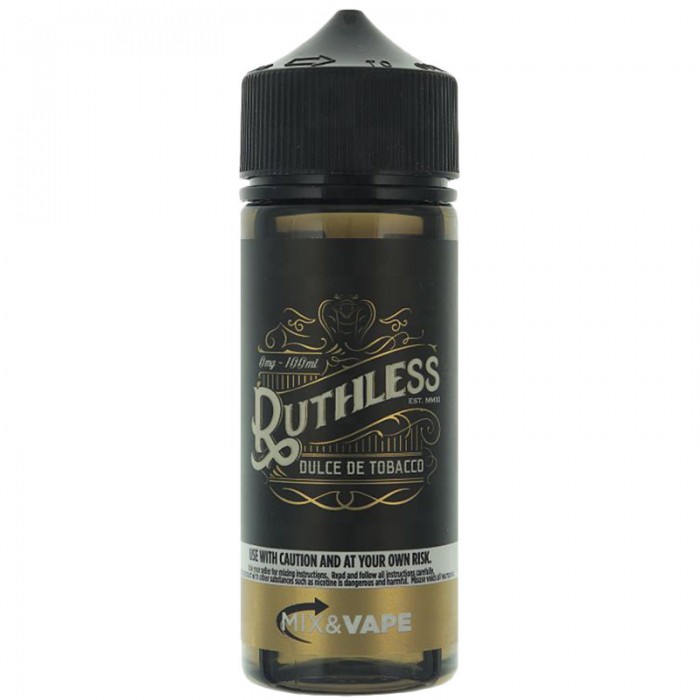 Ruthless Dulce De Tobacco 120ML Likit  en uygun fiyatlar ile eliptod.com da! Ruthless Dulce De Tobacco 120ML Likit özellikleri, fiyatı, incelemesi, yorumları ve taksit seçenekleri için hemen tıklayın!