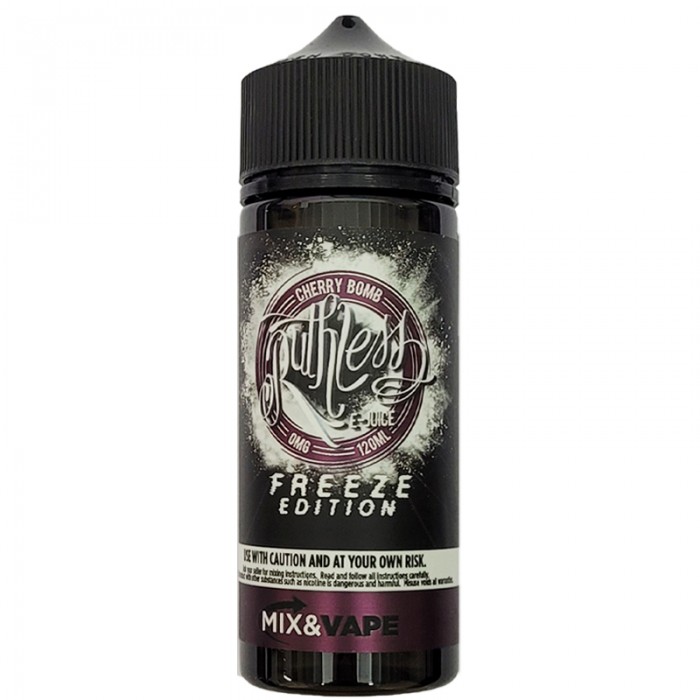 Ruthless Freeze Cherry Bomb Likit 120ML  en uygun fiyatlar ile eliptod.com da! Ruthless Freeze Cherry Bomb Likit 120ML özellikleri, fiyatı, incelemesi, yorumları ve taksit seçenekleri için hemen tıklayın!