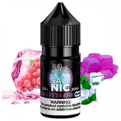 Ruthless Grape Drank On Ice  30ML Salt Likit