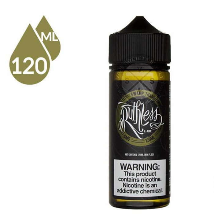 Ruthless Swamp Thang 120ML Likit  en uygun fiyatlar ile eliptod.com da! Ruthless Swamp Thang 120ML Likit özellikleri, fiyatı, incelemesi, yorumları ve taksit seçenekleri için hemen tıklayın!