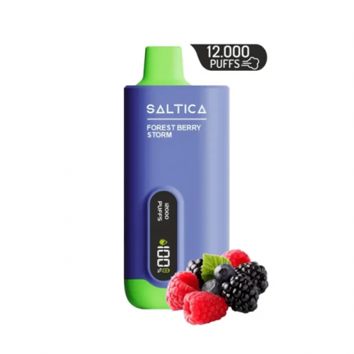 Saltica 12000 Puff Forest Berry Storm Ekranlı