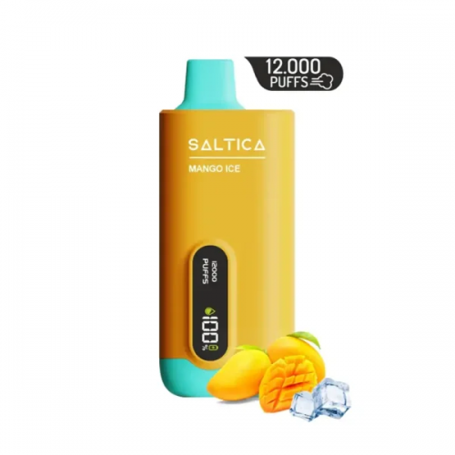 Saltica 12000 Puff Mango ice Ekranlı