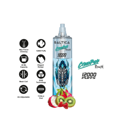 Saltica Cyberpunk 12000 Kiwi Dragon Berry