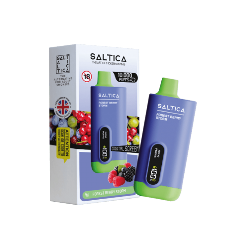 Saltica Forest Berry Strom 10000 Çekim Ekranlı Dijital Kullan At Puff