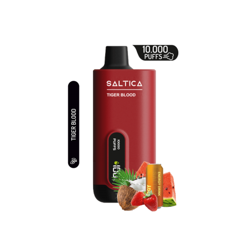 Saltica Tiger Blood 10000 Çekim Ekranlı Dijital Kullan At Puff