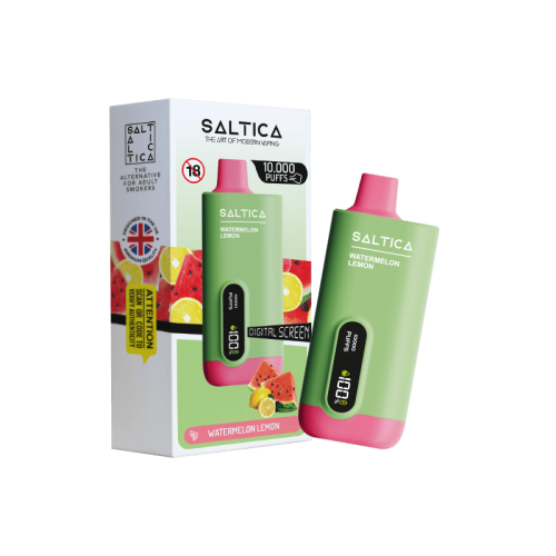 Saltica Watermelon Lemon 10000 Çekim Ekranlı Dijital Kullan At Puff