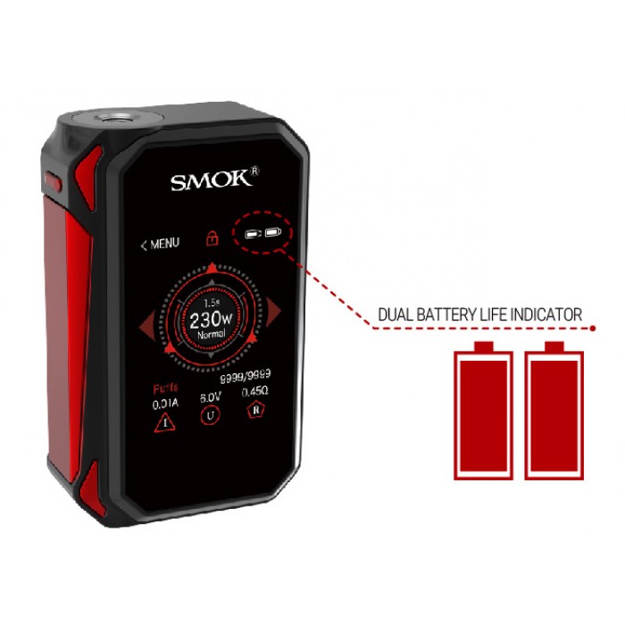 SMOK G-PRİV 2 230W TC Box MOD  en uygun fiyatlar ile eliptod.com da! SMOK G-PRİV 2 230W TC Box MOD özellikleri, fiyatı, incelemesi, yorumları ve taksit seçenekleri için hemen tıklayın!