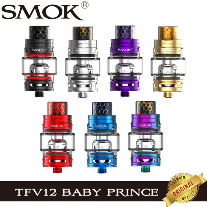 SMOK TFV12 Baby Prince Tank 4.5ml  en uygun fiyatlar ile eliptod.com da! SMOK TFV12 Baby Prince Tank 4.5ml özellikleri, fiyatı, incelemesi, yorumları ve taksit seçenekleri için hemen tıklayın!