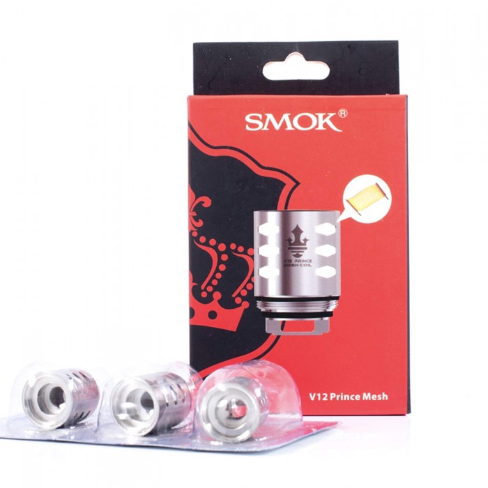 Smok TFV12 Prince Mesh Coil  en uygun fiyatlar ile eliptod.com da! Smok TFV12 Prince Mesh Coil özellikleri, fiyatı, incelemesi, yorumları ve taksit seçenekleri için hemen tıklayın!