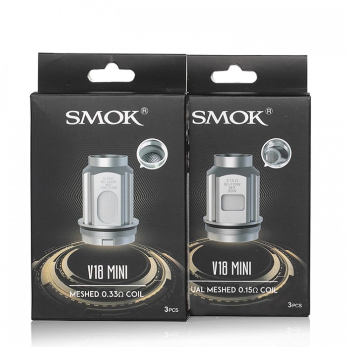 Smok Tfv18 Mini Coil (3 Lü Paket)  en uygun fiyatlar ile eliptod.com da! Smok Tfv18 Mini Coil (3 Lü Paket) özellikleri, fiyatı, incelemesi, yorumları ve taksit seçenekleri için hemen tıklayın!