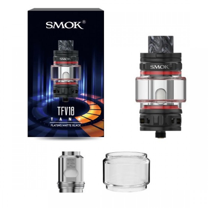 Smok TFV18 Sub Ohm Atomizer Tank  en uygun fiyatlar ile eliptod.com da! Smok TFV18 Sub Ohm Atomizer Tank özellikleri, fiyatı, incelemesi, yorumları ve taksit seçenekleri için hemen tıklayın!