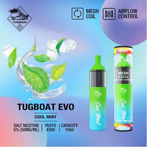 Tugboat Evo 4500 Cool Mint