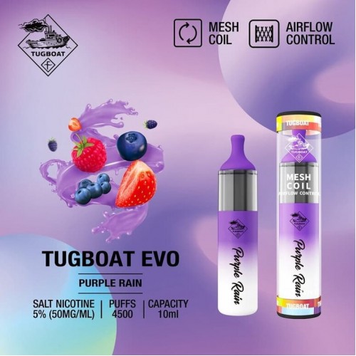 Tugboat Evo 4500 Purple Rain