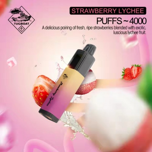 Tugboat Mega Flow 4000 Strawberry Lychee