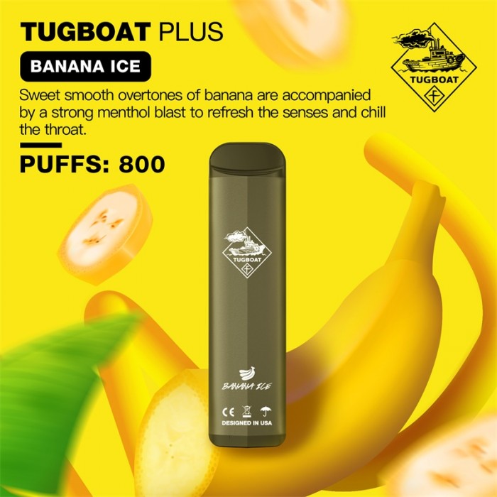 Tugboat Plus 800 Banana Ice  en uygun fiyatlar ile eliptod.com da! Tugboat Plus 800 Banana Ice özellikleri, fiyatı, incelemesi, yorumları ve taksit seçenekleri için hemen tıklayın!