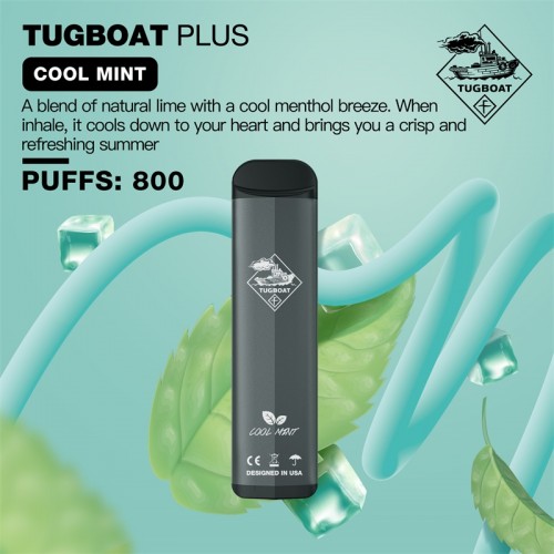 Tugboat Plus 800 Cool Mint