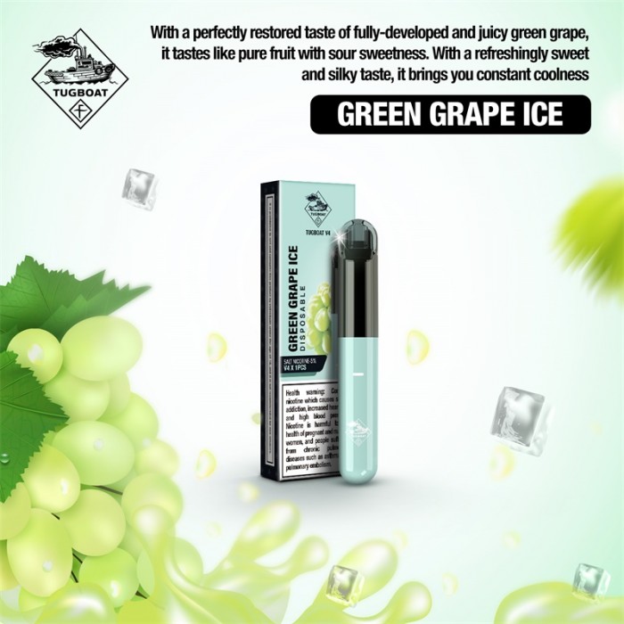 Tugboat v4 500 Green Grape  en uygun fiyatlar ile eliptod.com da! Tugboat v4 500 Green Grape özellikleri, fiyatı, incelemesi, yorumları ve taksit seçenekleri için hemen tıklayın!