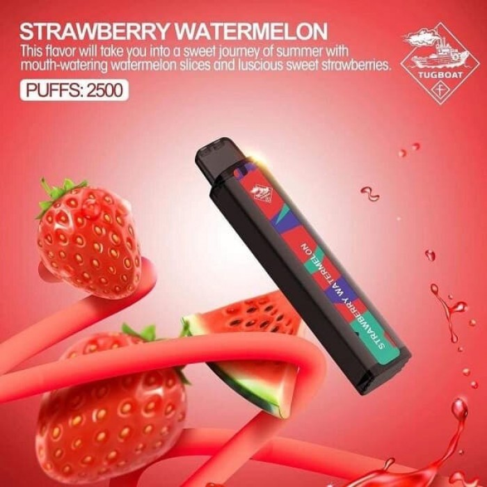 Tugboat XXL 2500 Strawberry Watermelon  en uygun fiyatlar ile eliptod.com da! Tugboat XXL 2500 Strawberry Watermelon özellikleri, fiyatı, incelemesi, yorumları ve taksit seçenekleri için hemen tıklayın!