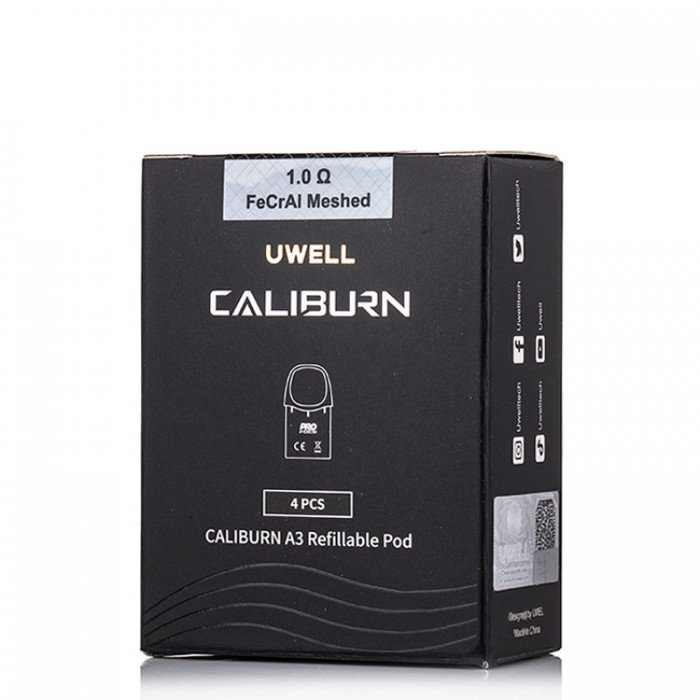 Uwell Caliburn A3 Yedek Kartuş  en uygun fiyatlar ile eliptod.com da! Uwell Caliburn A3 Yedek Kartuş özellikleri, fiyatı, incelemesi, yorumları ve taksit seçenekleri için hemen tıklayın!