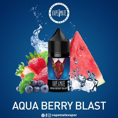 Vape Mate Aqua Berry Blast 30 ML Salt Likit