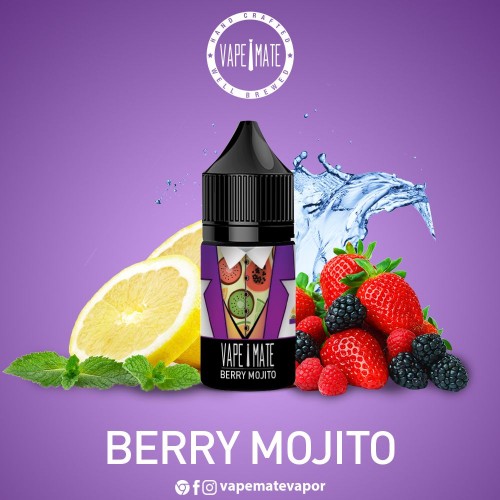 Vape Mate Berry Mojito 30 ML Likit