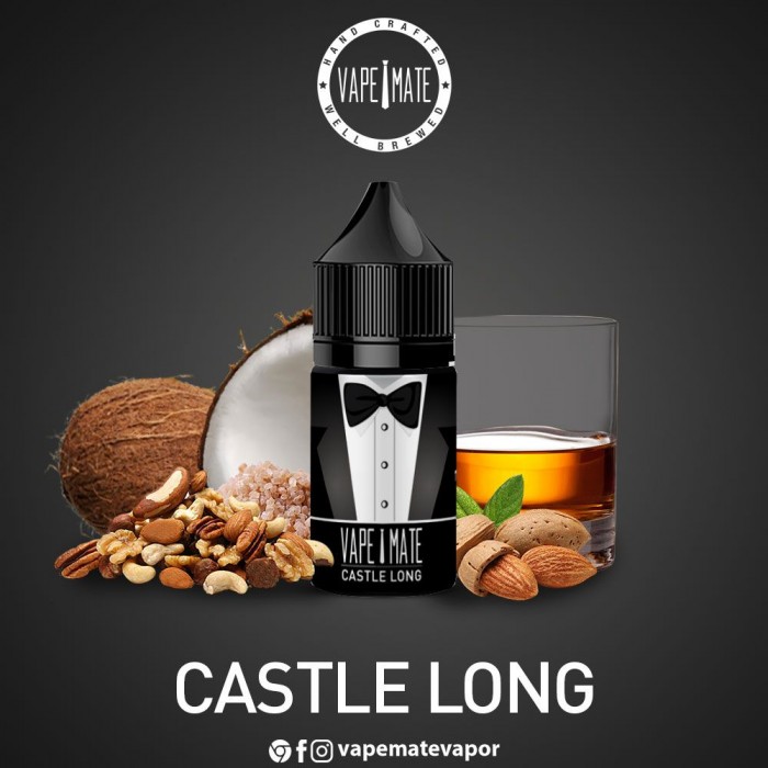 Vape Mate Castle Long 30 ML Likit  en uygun fiyatlar ile eliptod.com da! Vape Mate Castle Long 30 ML Likit özellikleri, fiyatı, incelemesi, yorumları ve taksit seçenekleri için hemen tıklayın!