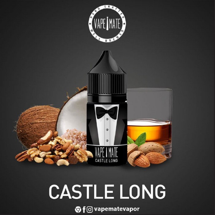 Vape Mate Castle Long 30 ML Salt Likit  en uygun fiyatlar ile eliptod.com da! Vape Mate Castle Long 30 ML Salt Likit özellikleri, fiyatı, incelemesi, yorumları ve taksit seçenekleri için hemen tıklayın!