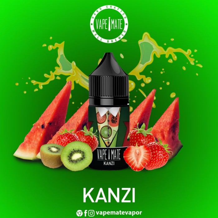 Vape Mate Kanzi 30 ML Likit  en uygun fiyatlar ile eliptod.com da! Vape Mate Kanzi 30 ML Likit özellikleri, fiyatı, incelemesi, yorumları ve taksit seçenekleri için hemen tıklayın!