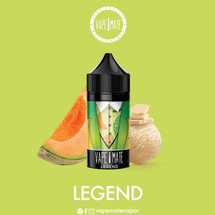 Vape Mate Legend 30 ML Salt Likit  en uygun fiyatlar ile eliptod.com da! Vape Mate Legend 30 ML Salt Likit özellikleri, fiyatı, incelemesi, yorumları ve taksit seçenekleri için hemen tıklayın!