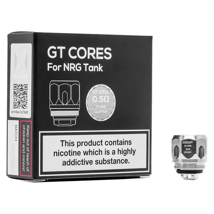 Vaporesso Nrg Gt cCELL 0.5ohm Coil  en uygun fiyatlar ile eliptod.com da! Vaporesso Nrg Gt cCELL 0.5ohm Coil özellikleri, fiyatı, incelemesi, yorumları ve taksit seçenekleri için hemen tıklayın!