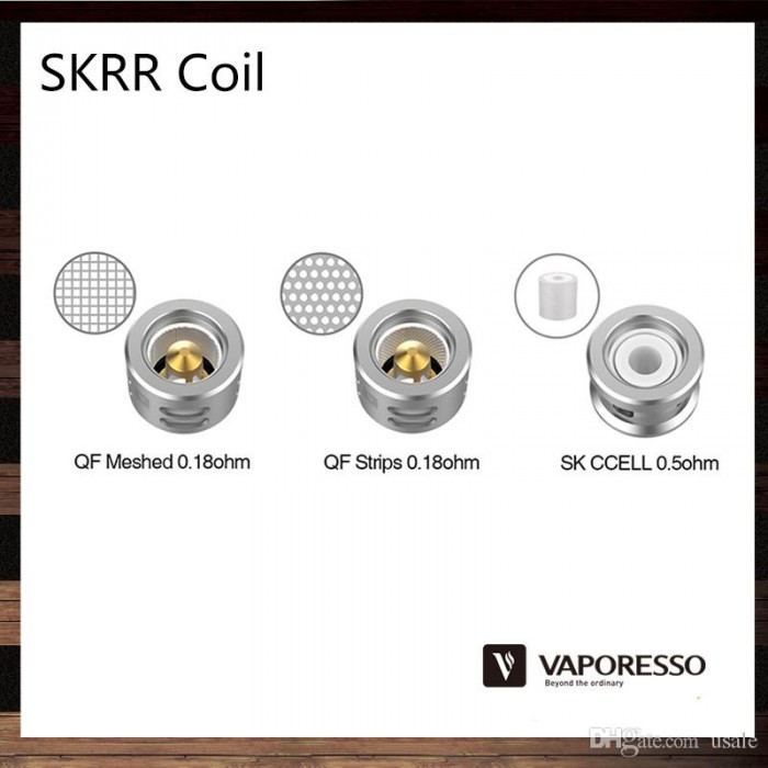 Vaporesso Skrr Atomizer GT CCELL Coil  en uygun fiyatlar ile eliptod.com da! Vaporesso Skrr Atomizer GT CCELL Coil özellikleri, fiyatı, incelemesi, yorumları ve taksit seçenekleri için hemen tıklayın!