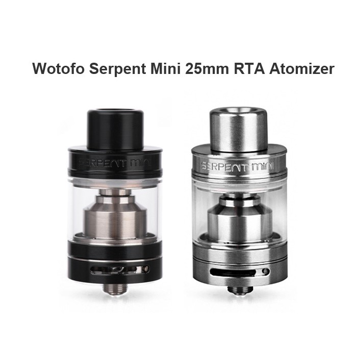 WOTOFO SERPENT MİNİ 25 RTA ATOMİZER  en uygun fiyatlar ile eliptod.com da! WOTOFO SERPENT MİNİ 25 RTA ATOMİZER özellikleri, fiyatı, incelemesi, yorumları ve taksit seçenekleri için hemen tıklayın!